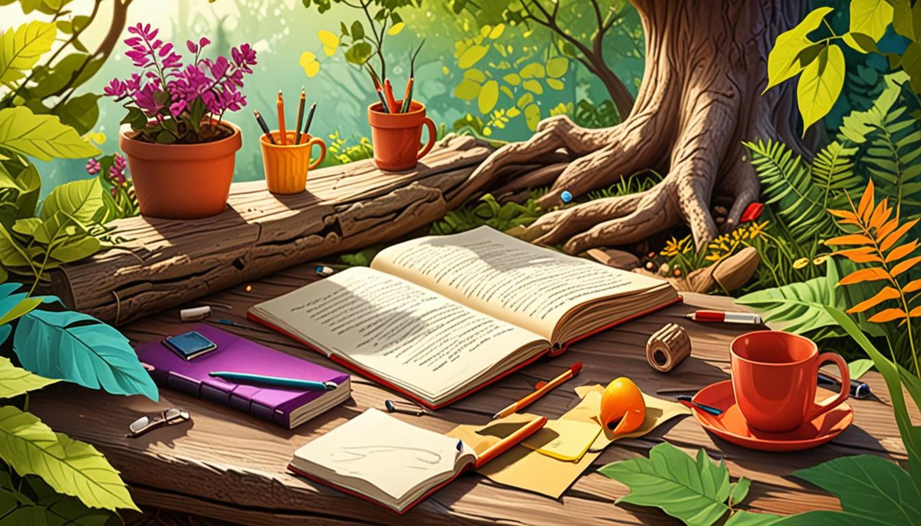 Writing Inspired by Nature: Creating Stories and Poems in Outdoor Settings
