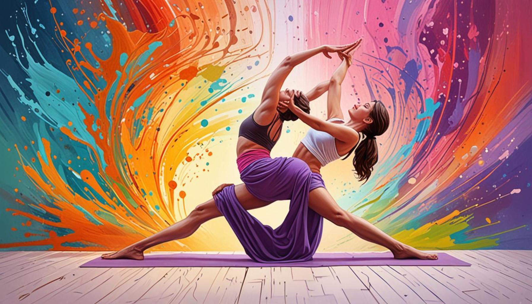 Yoga and Painting: The Intersection of Physical Well-Being and Artistic Expression