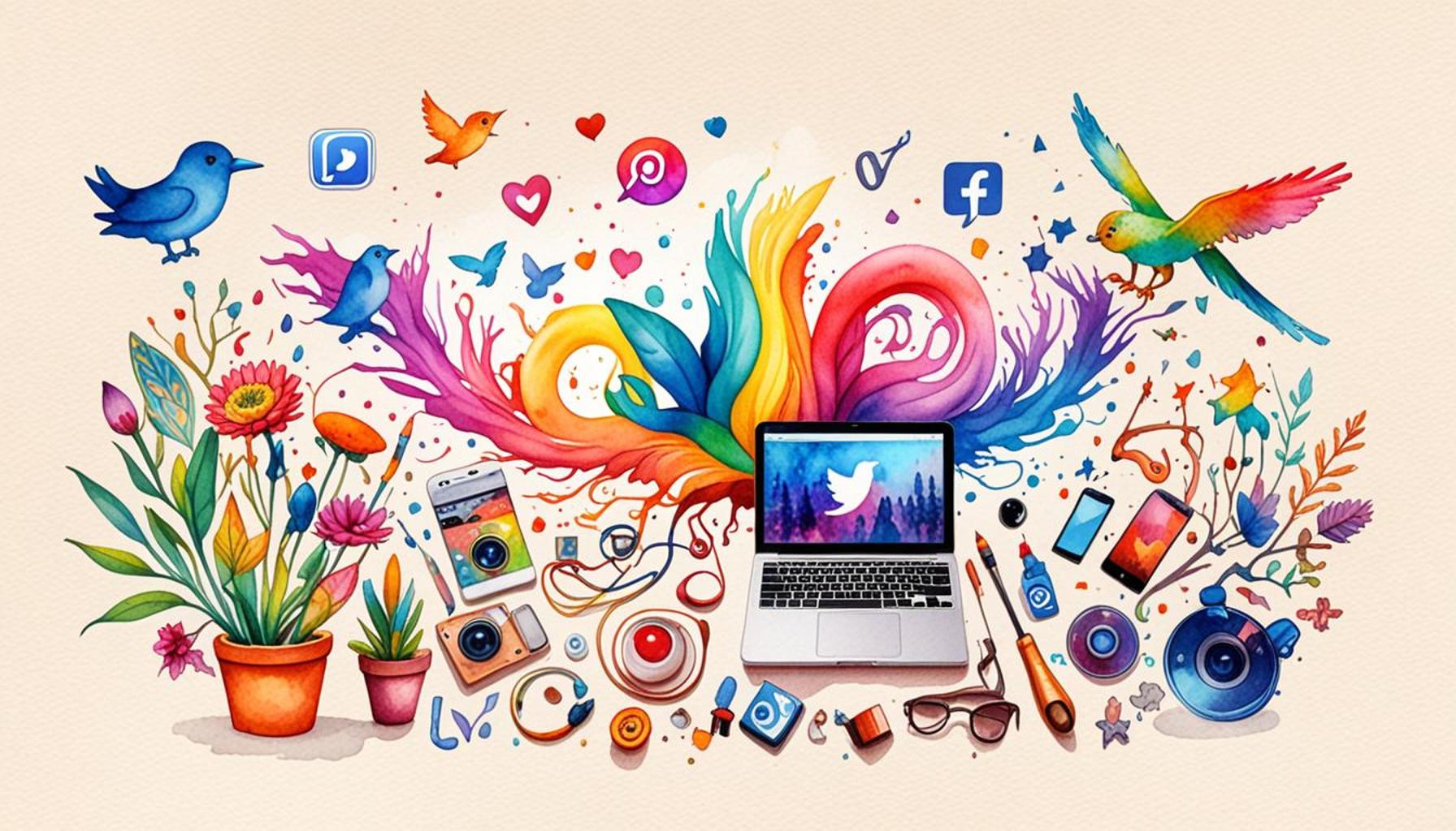 The Influence of Social Media Platforms on the Evolution of Creative Hobbies