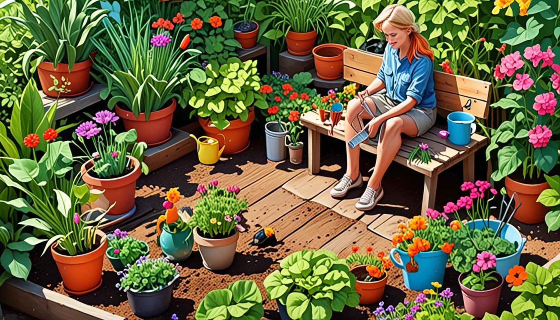 The Connection between Gardening and Well-Being: Cultivating Outdoor Hobbies