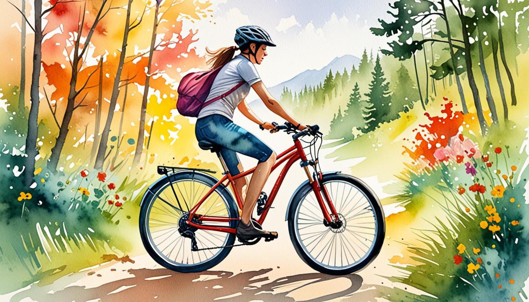 Creativity in Motion: How Cycling and Trails Stimulate Artistic Expression